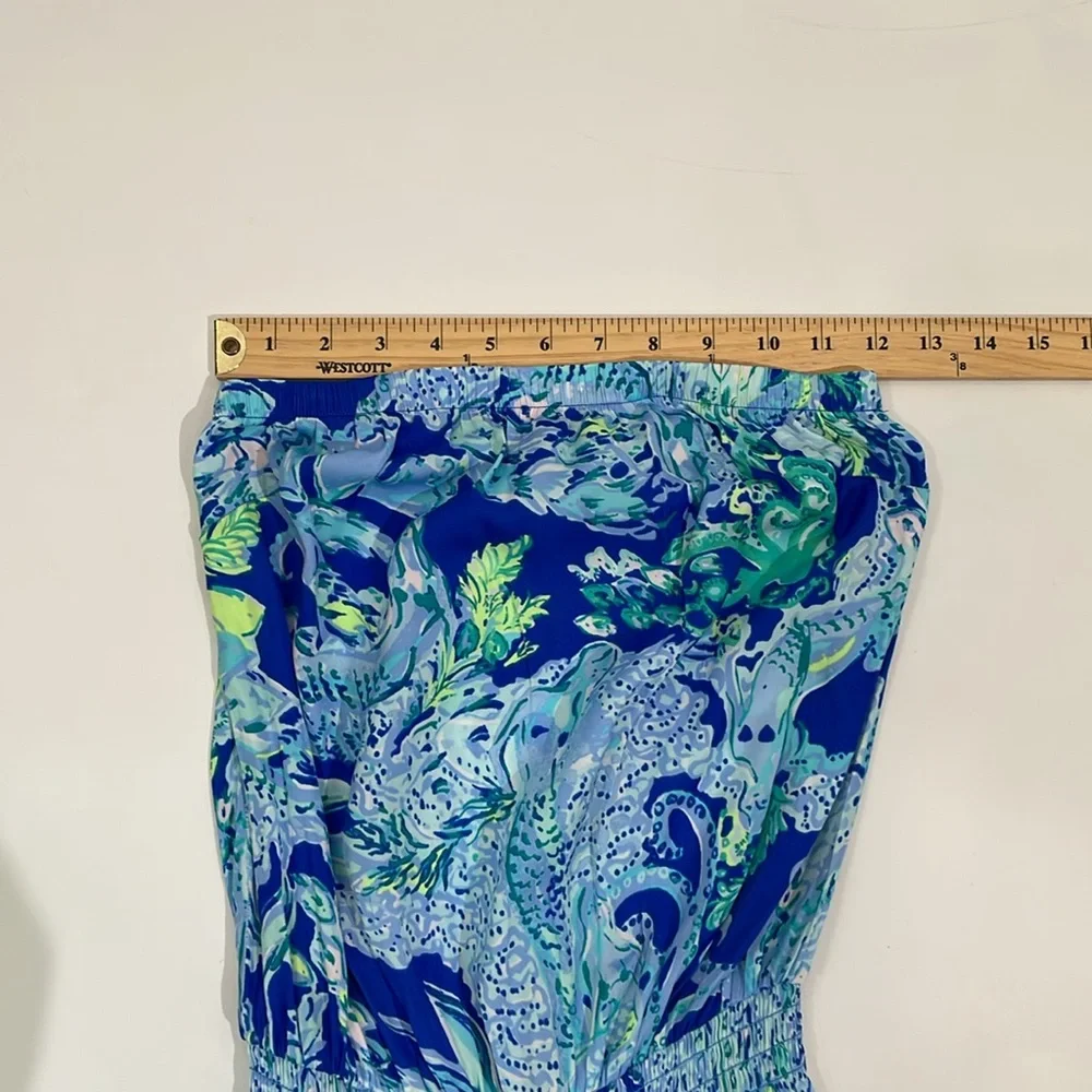 NWT Lilly Pulitzer Pim Jumpsuit Sea Sirens Size XS EUC - Picture 9 of 14